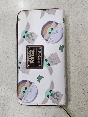 BABY YODA WALLET, DISNEY LOUNGEFLY STAR WAS WALLET